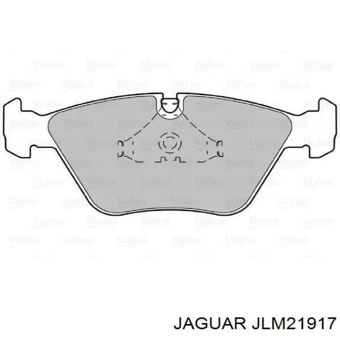 JLM21917 Jaguar pastillas de freno delanteras