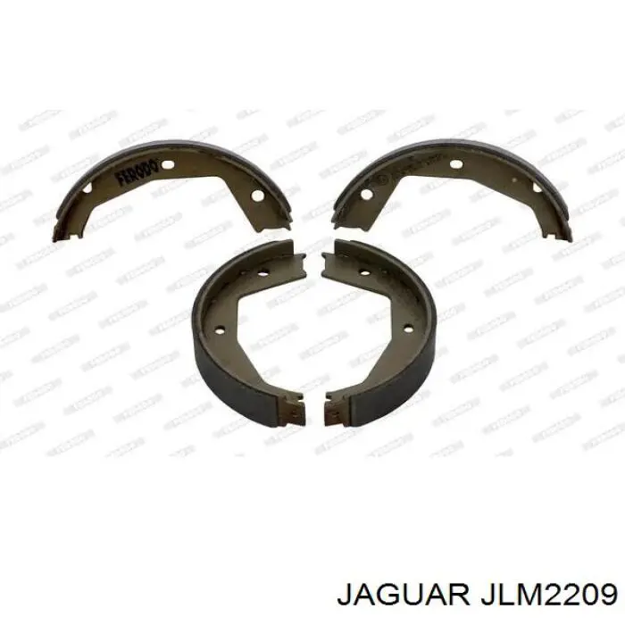 JLM2209 Jaguar juego de zapatas de frenos, freno de estacionamiento