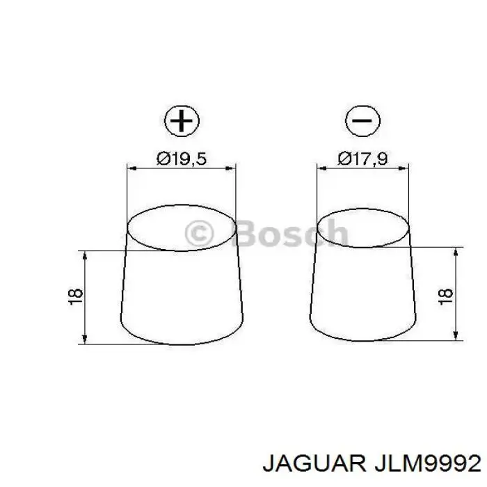 Batería de Arranque Jaguar (JLM9992)