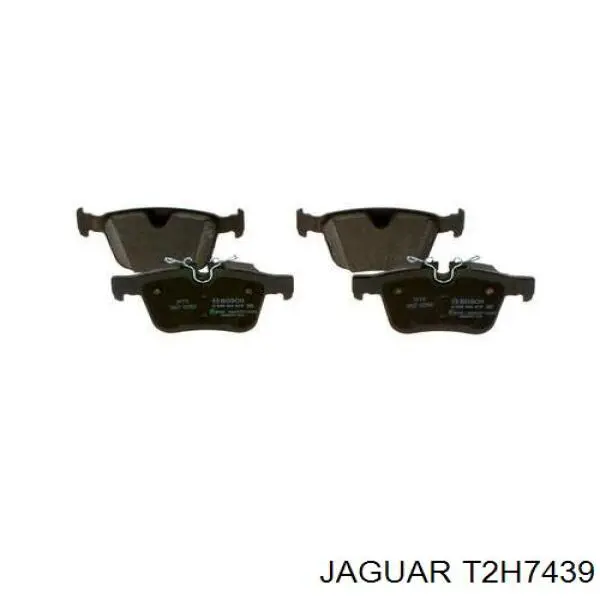 T2H7439 Jaguar Pastillas freno traseras