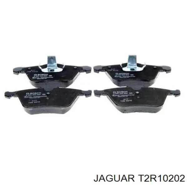 T2R10202 Jaguar pastillas de freno delanteras