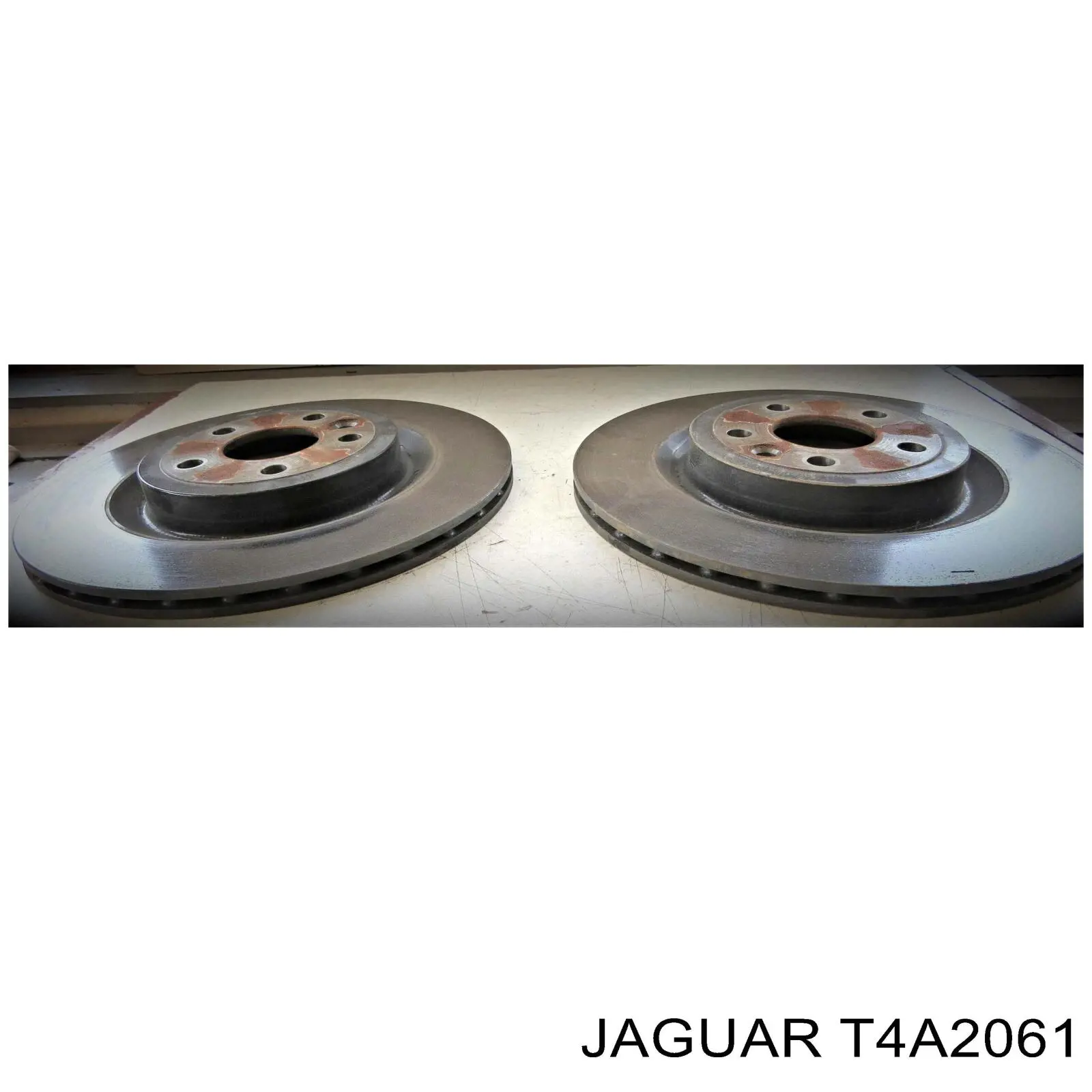 Disco de freno trasero Jaguar T4A2061 precio, desde 67,52 EUR
