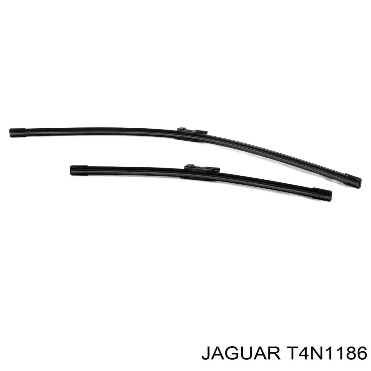 Comprar T4N1186 Jaguar Juego de escobillas de luna delantera, 2 piezas