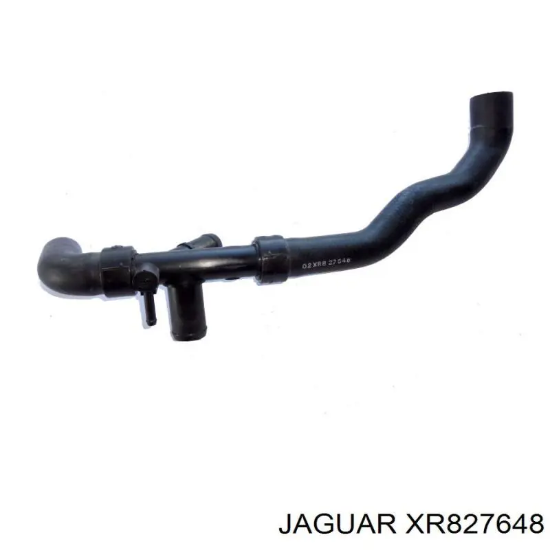 XR811918 Jaguar tubería de radiador arriba