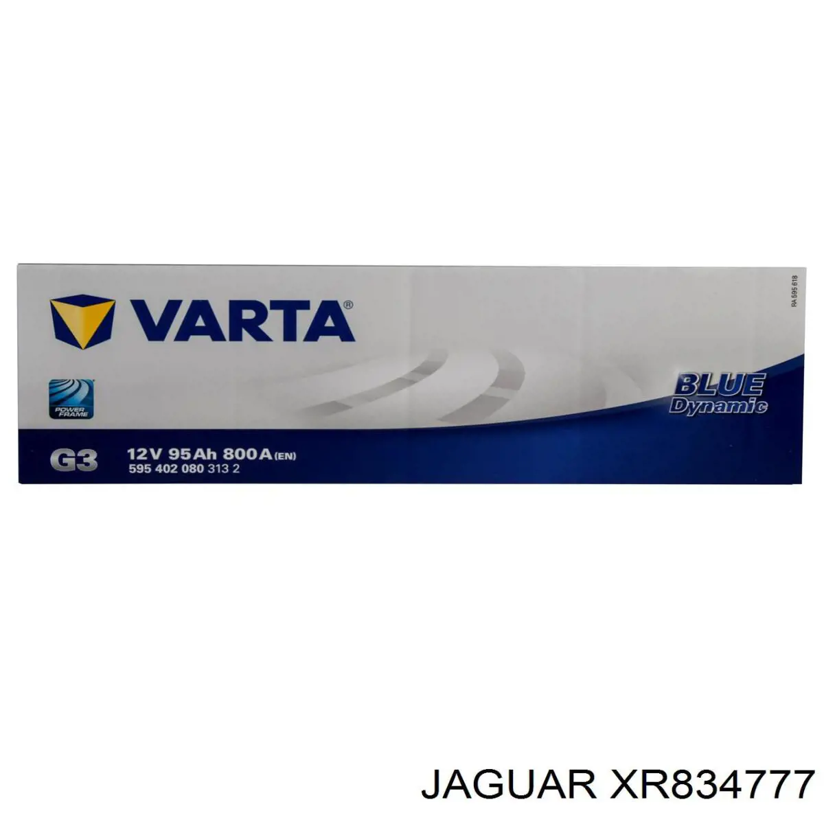 Batería de Arranque Jaguar (XR834777)