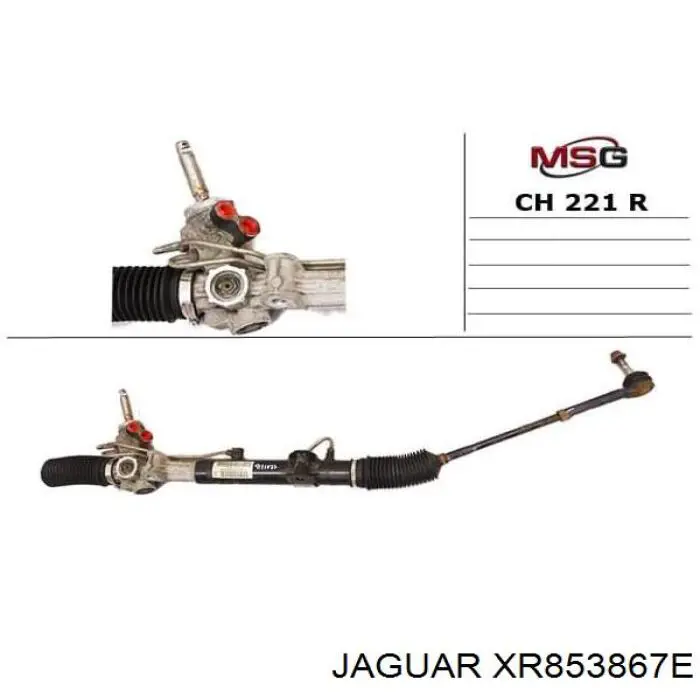 Cremallera de dirección XR813139 Jaguar