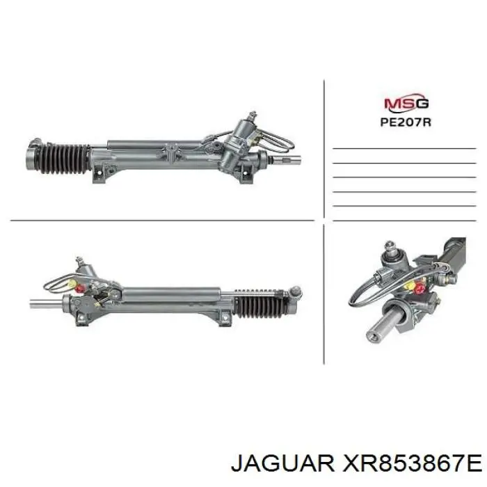 XR813139 Jaguar Cremallera caja de direccion