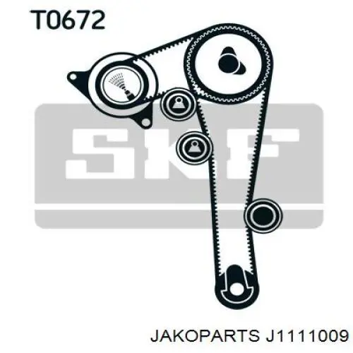 Kit distribución Continental/Siemens CT1005K1