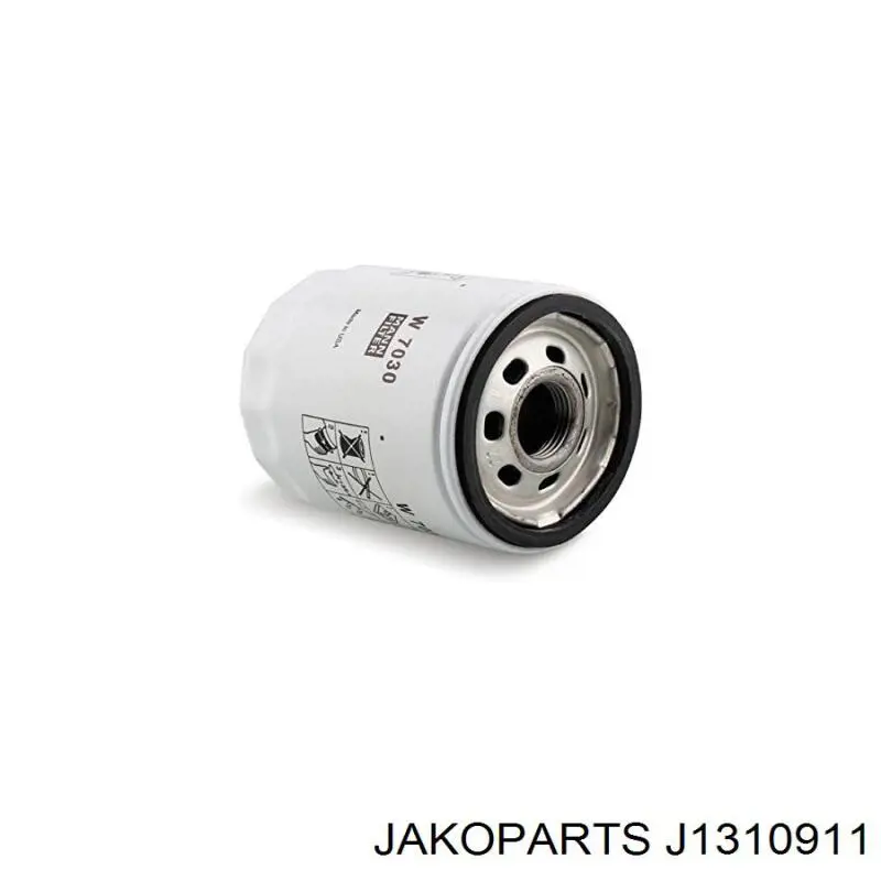 Filtro de aceite motor Jakoparts J1310911