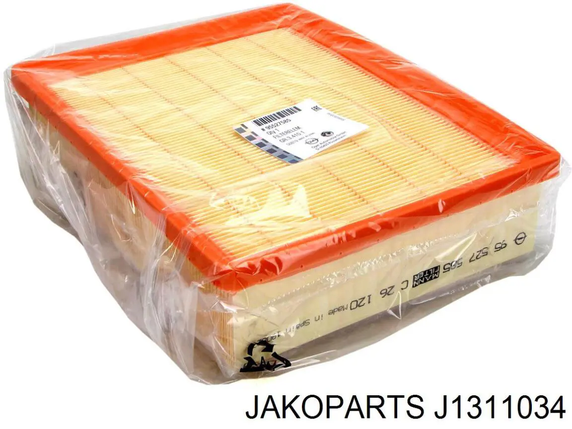 Filtro de aceite motor Jakoparts J1311034