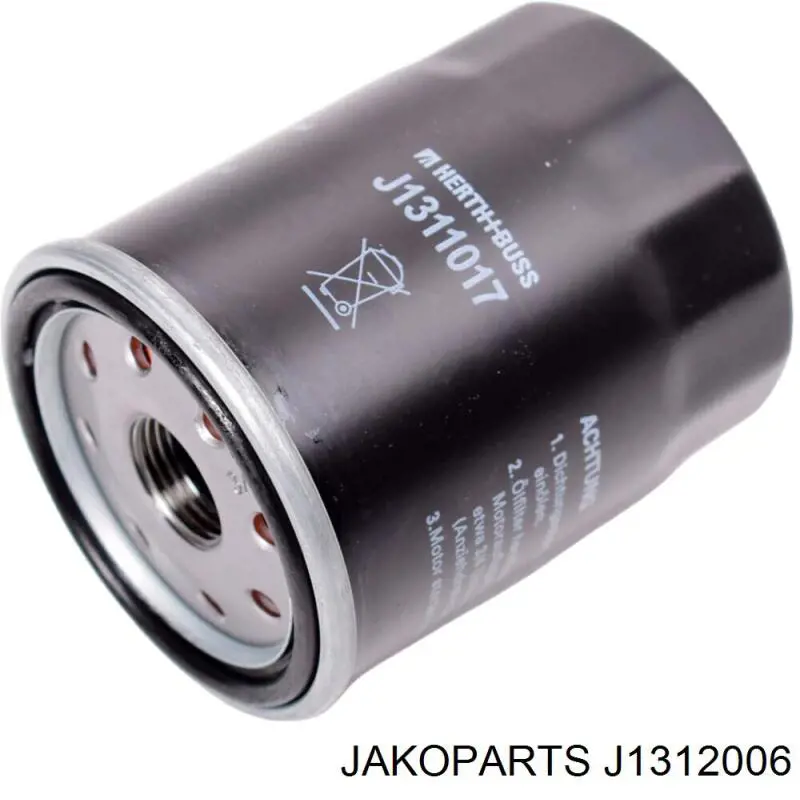 Filtro de aceite Jakoparts J1312006 precio, desde 7,09 EUR
