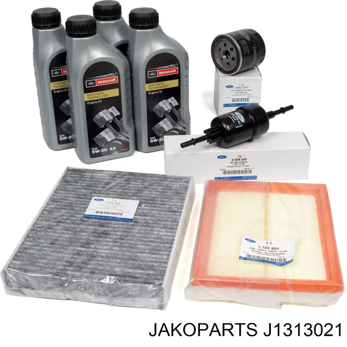 Filtro de aceite J1313021 Jakoparts