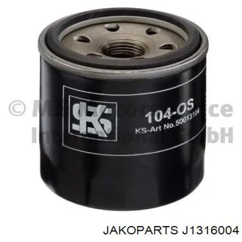 Filtro de aceite Jakoparts J1316004 precio, desde 5,22 EUR