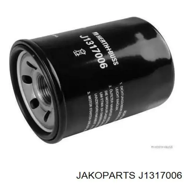 J1317006 Jakoparts filtro de aceite