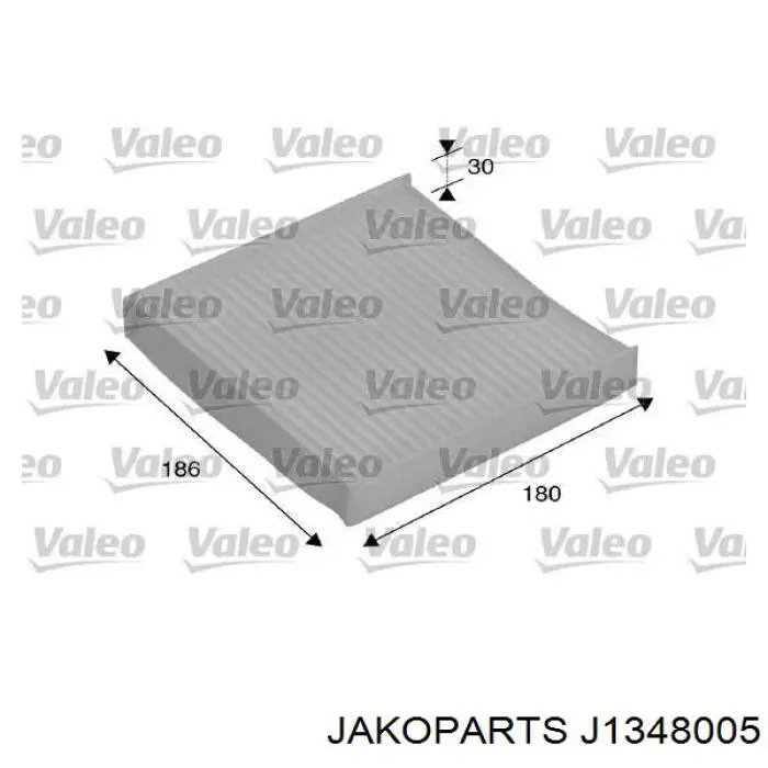 J1348005 Jakoparts filtro habitáculo
