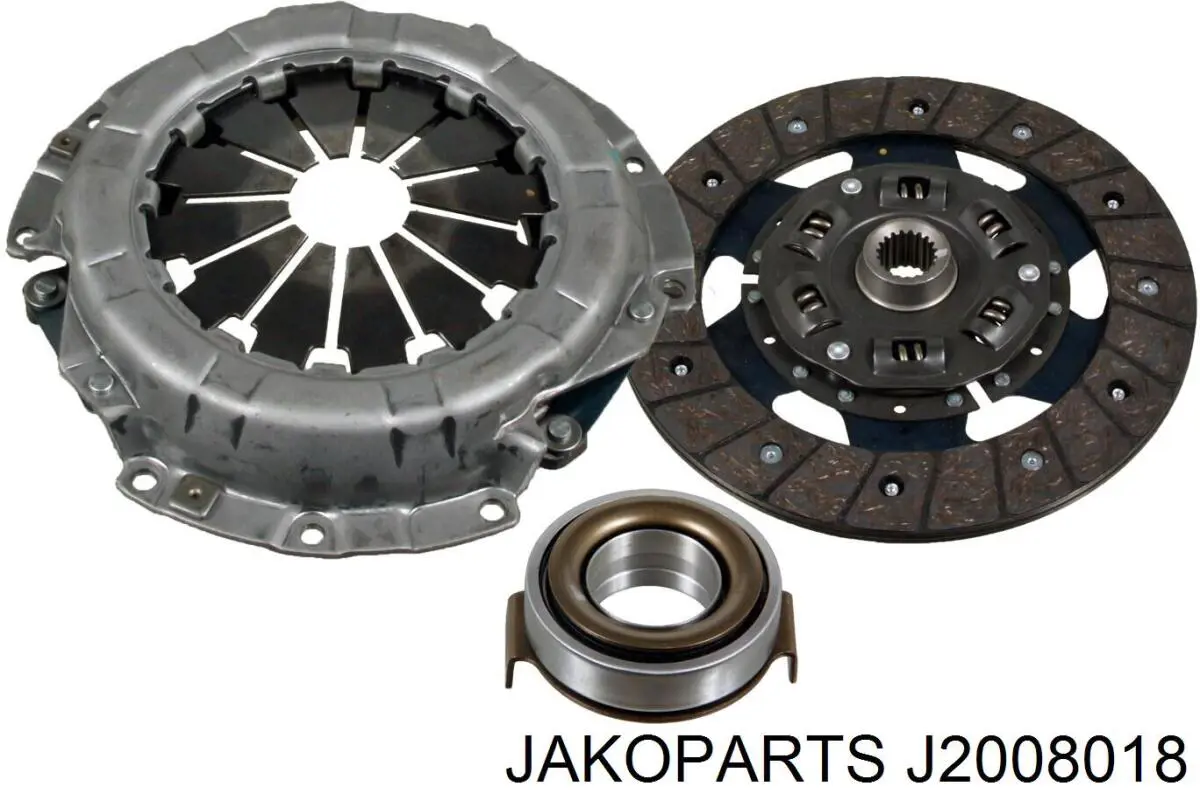 J2008018 Jakoparts kit de embrague (3 partes)