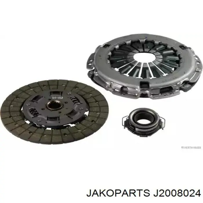 J2008024 Jakoparts kit de embrague (3 partes)