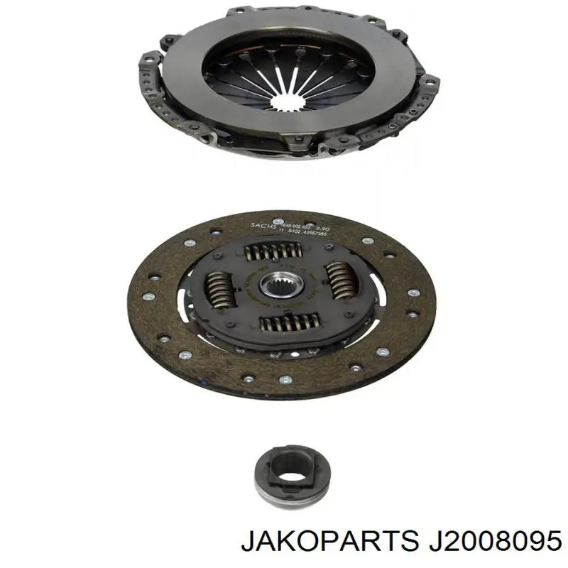 2052T4 Peugeot/Citroen Embrague motor
