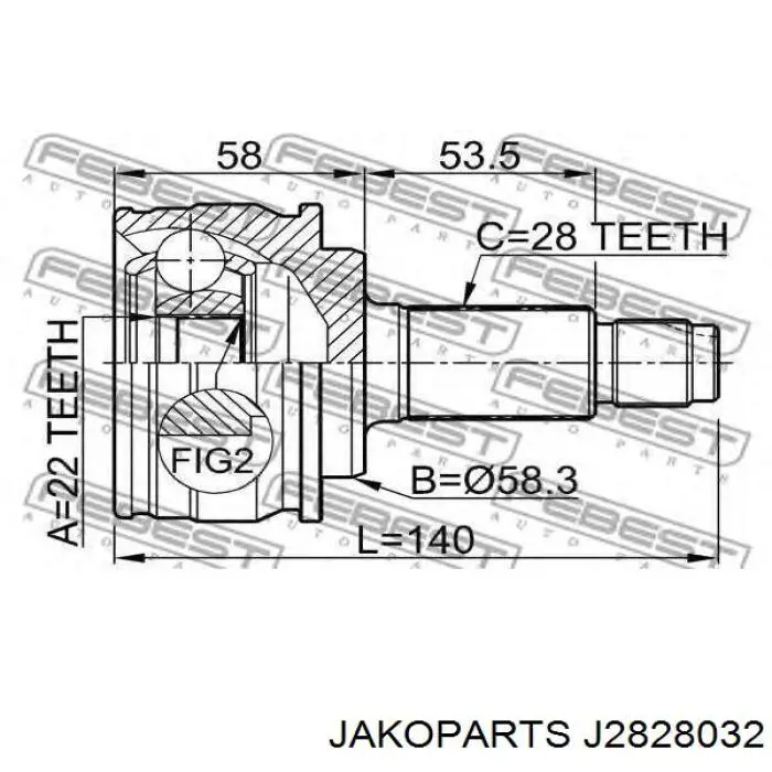 J2828032 Jakoparts