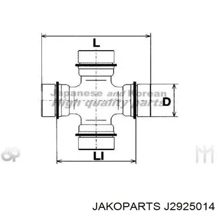 Comprar J2925014 Jakoparts Cruceta