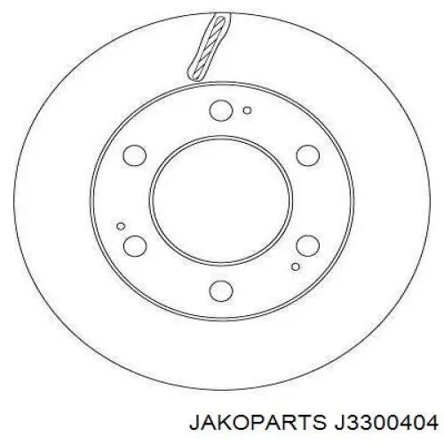 Comprar DIS04C Japan Parts Freno de disco delantero