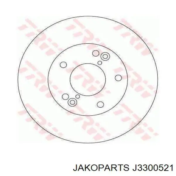 S5171239300 Hyundai/Kia disco de freno delantero