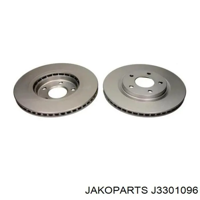 Disco de freno delantero Jakoparts J3301096