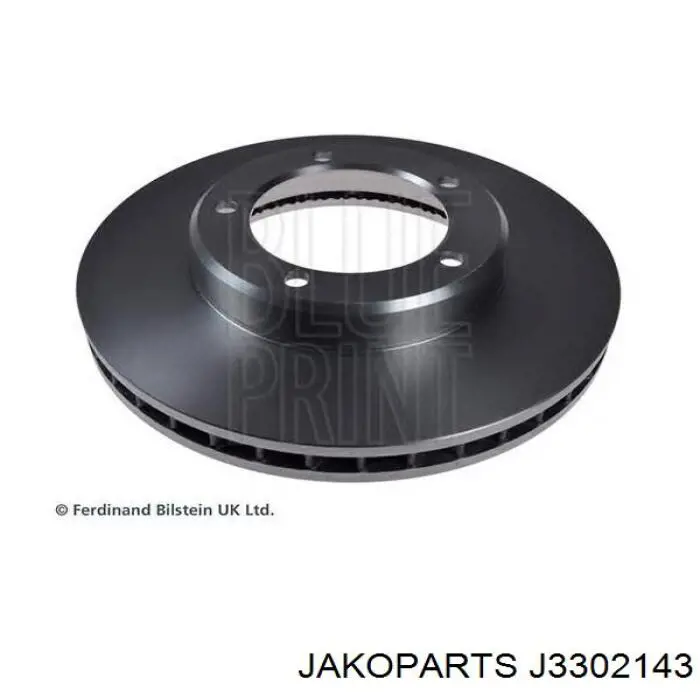 J3302143 Jakoparts disco de freno delantero