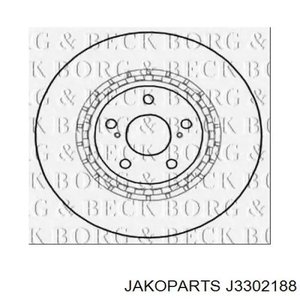 Disco de freno RN1578DSET Nibk