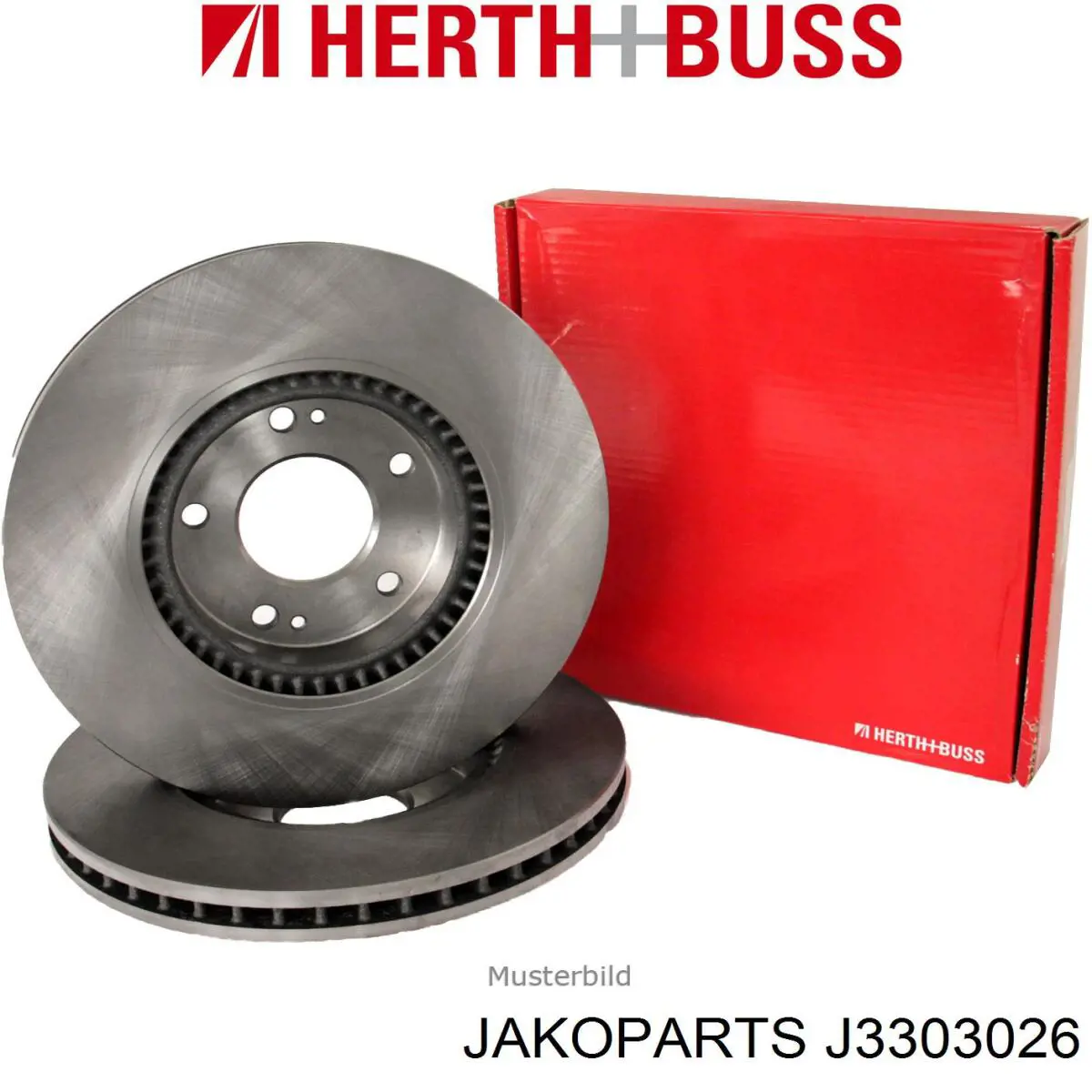 J3303026 Jakoparts disco de freno delantero