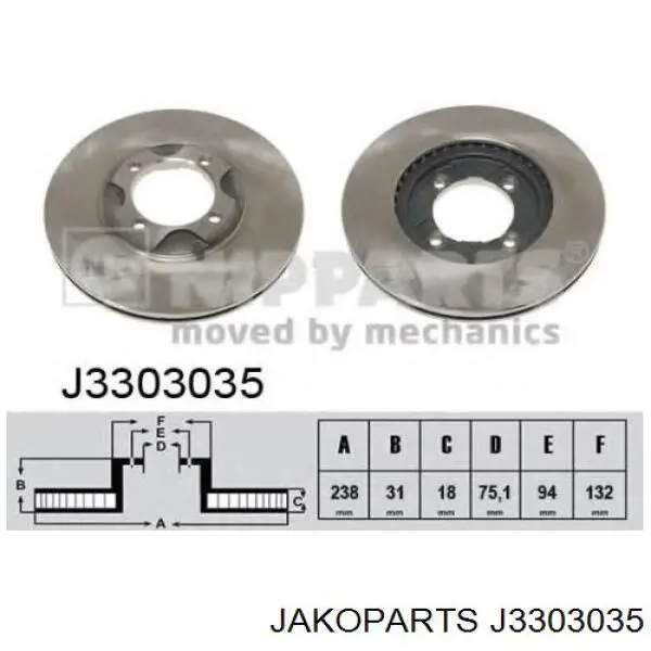J3303035 Jakoparts