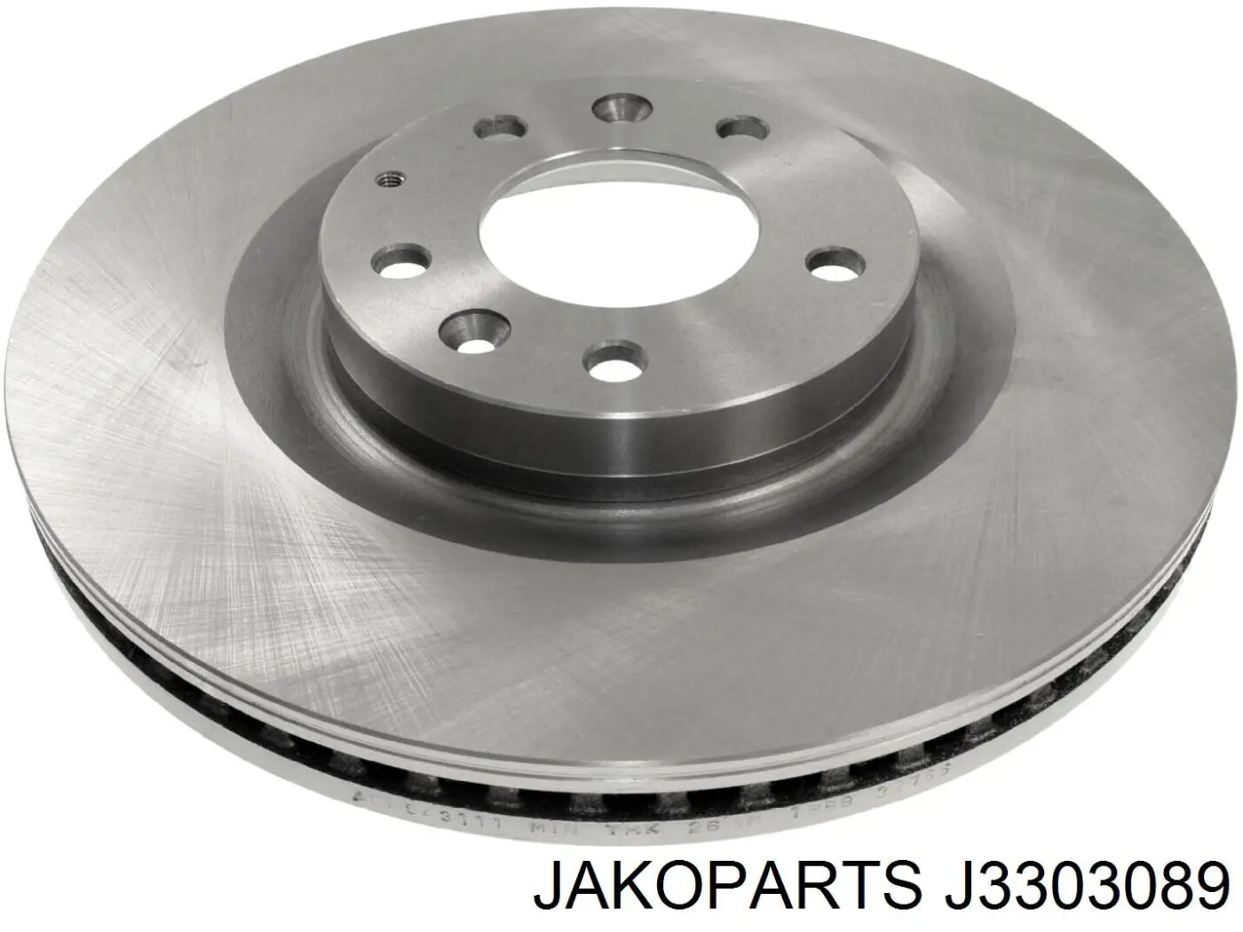 J3303089 Jakoparts disco de freno delantero