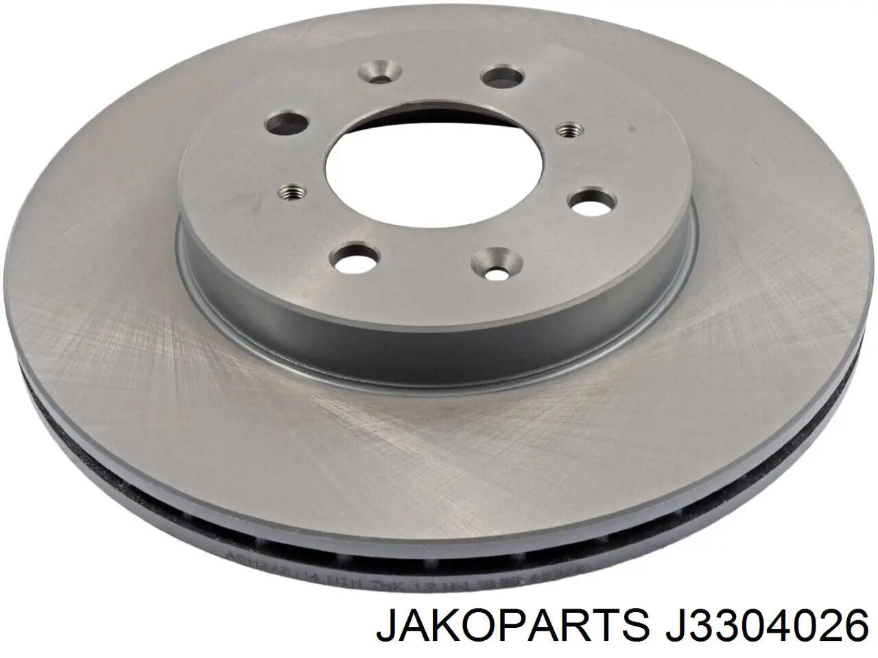 J3304026 Jakoparts disco de freno delantero