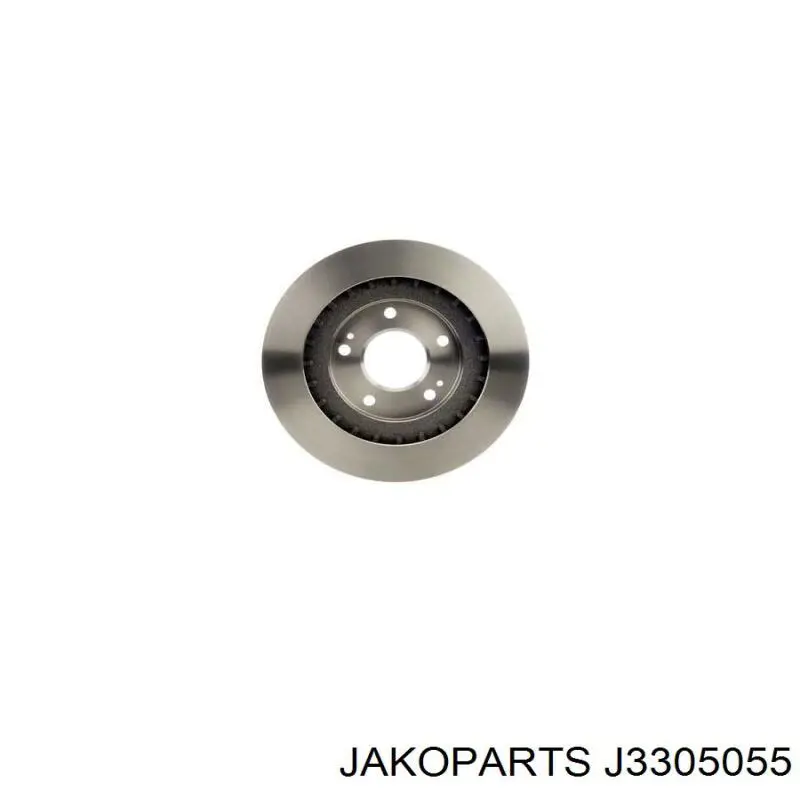 Disco de freno DI507C Japan Parts