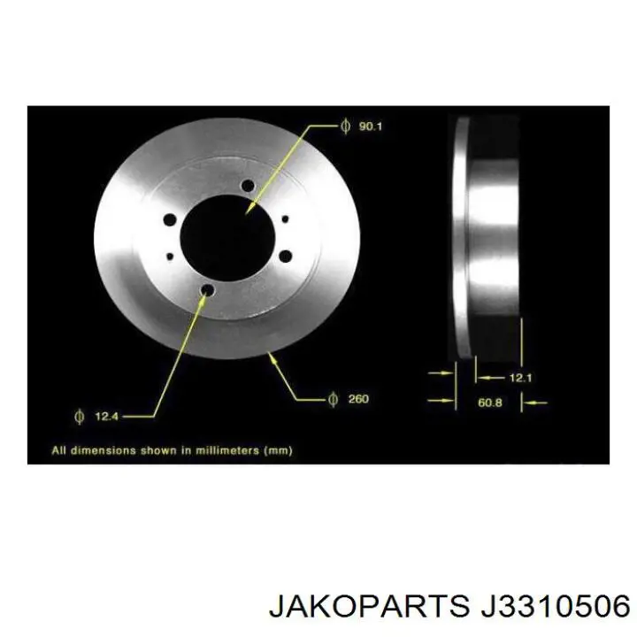 Disco de freno trasero Hyundai/Kia 5841134110AT precio, desde 39,22 EUR
