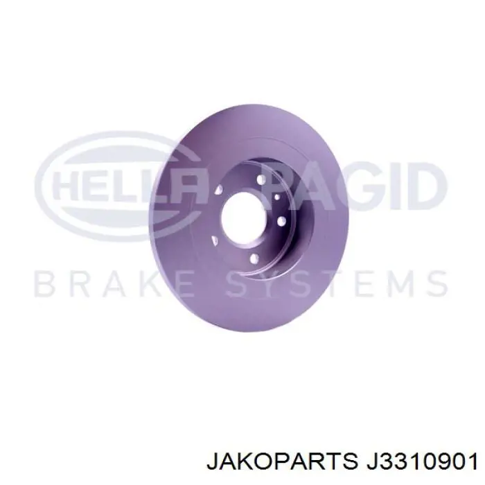 Frenos traseros Jakoparts J3310901