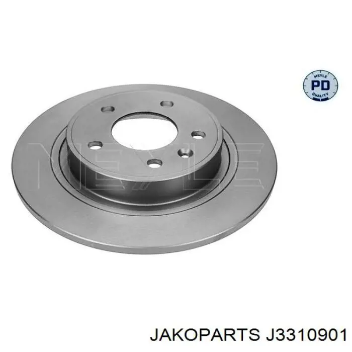 Disco de freno trasero Jakoparts J3310901 precio, desde 40,26 EUR
