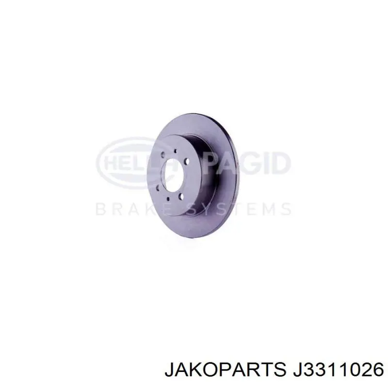 Comprar 605104080 Sakura Disco de freno trasero