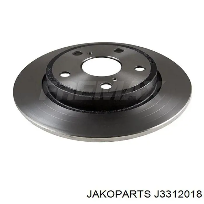 Disco de freno trasero Toyota Auris E15