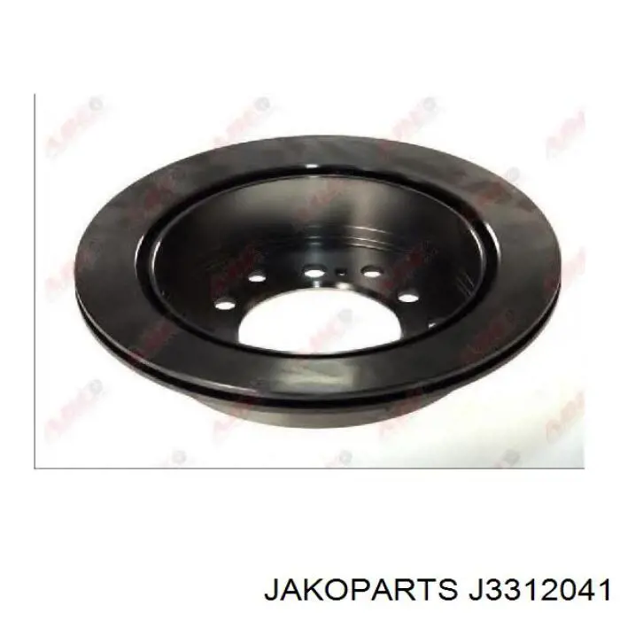 Disco de freno trasero J3312041 Jakoparts
