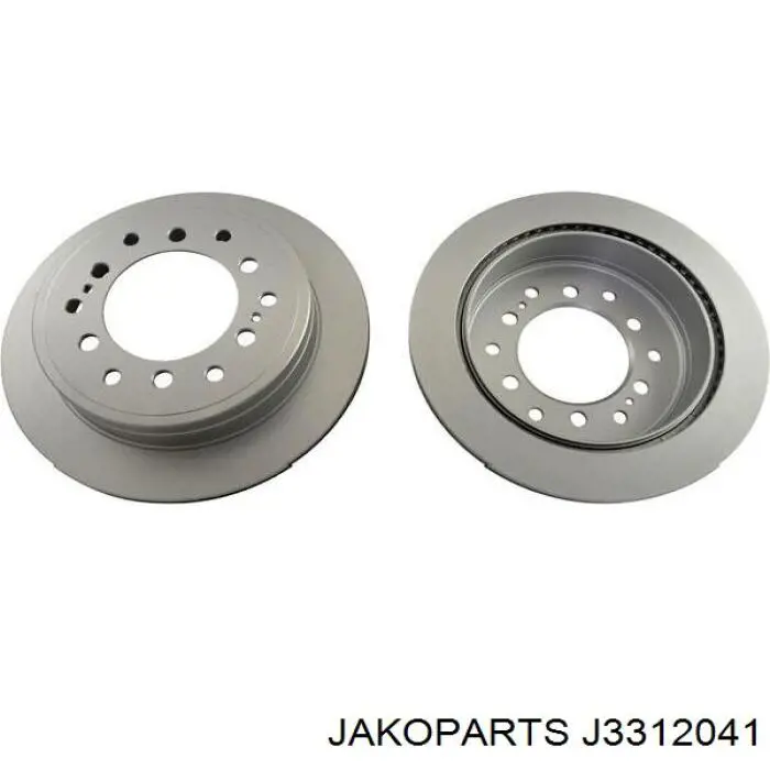 Comprar J3312041 Jakoparts Disco de freno trasero