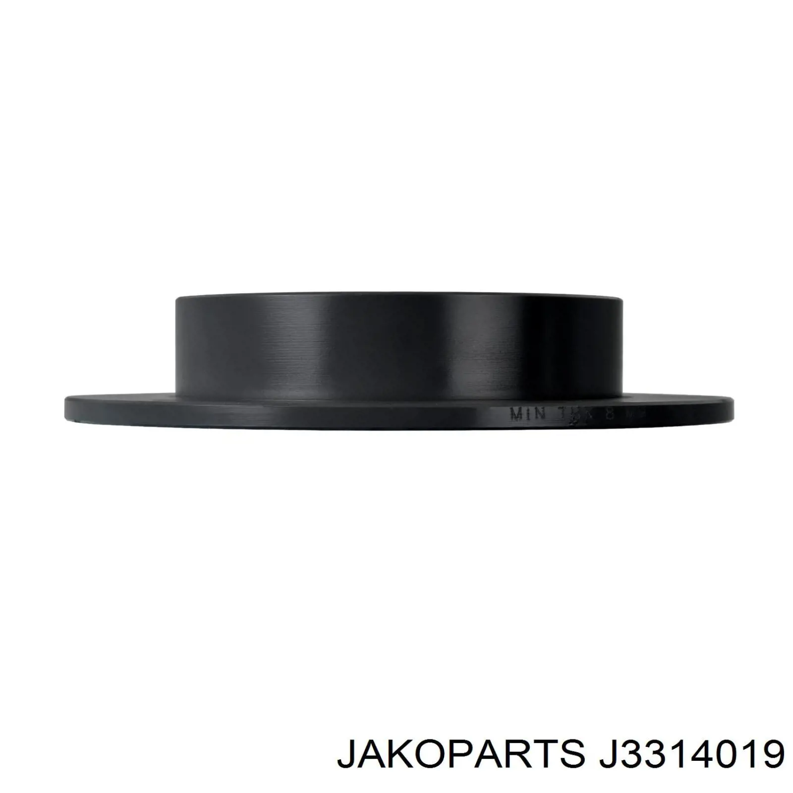 J3314019 Jakoparts Freno de disco trasero