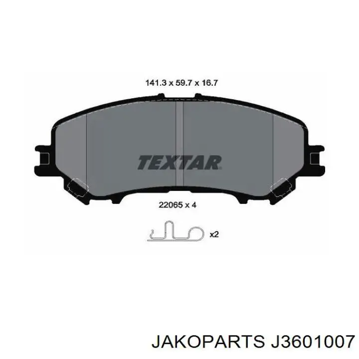 Pastillas de freno delanteras Nissan Qashqai 2 J11