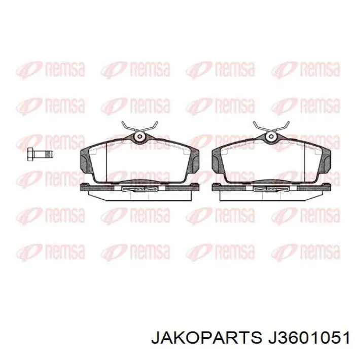 Pastillas de freno delanteras Nissan Primera P11