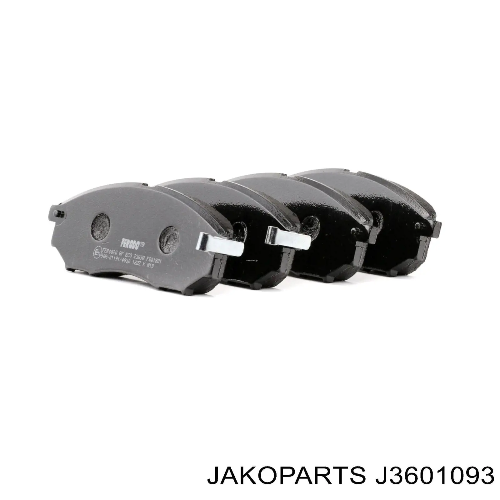 Pastillas de freno J3601093 Jakoparts