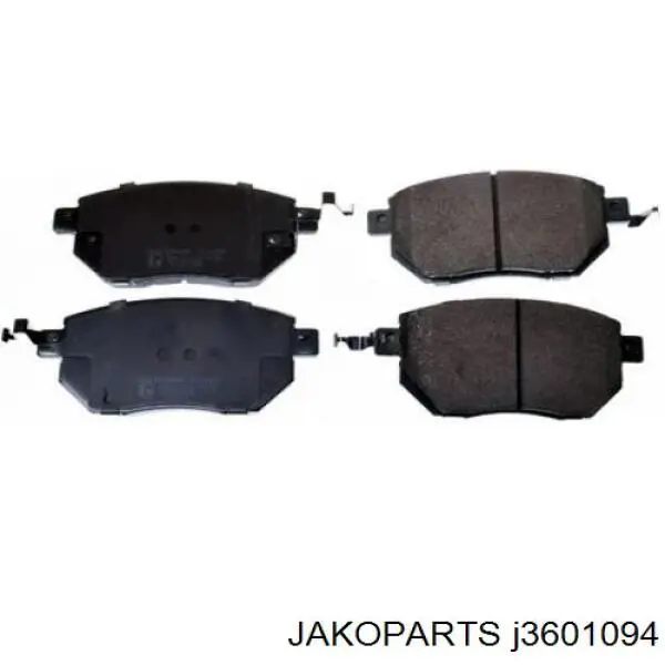 Pastillas de freno delanteras Nissan Navara D40M