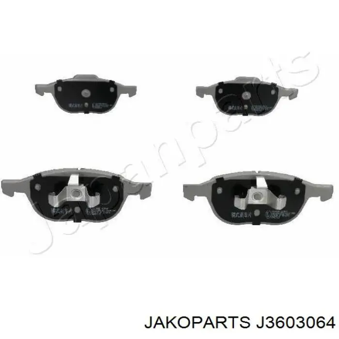 Pastillas freno delanteras Jakoparts J3603064 precio, desde 24,68 EUR