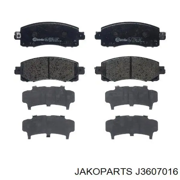 Pastillas de freno delanteras Subaru Forester 5 S14, SK