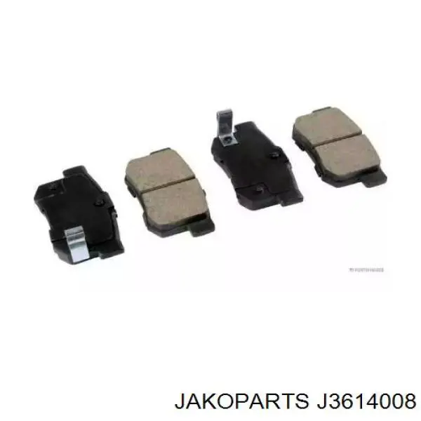 Pastillas traseras de freno Jakoparts J3614008 precio, desde 19,00 EUR