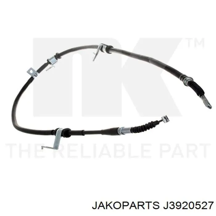 J3920527 Jakoparts cable de freno de mano trasero izquierdo